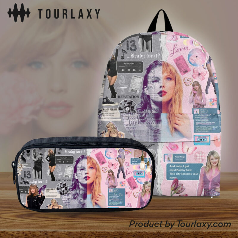 Taylor Swift 4 - Combo Backpack and Pencil Case
