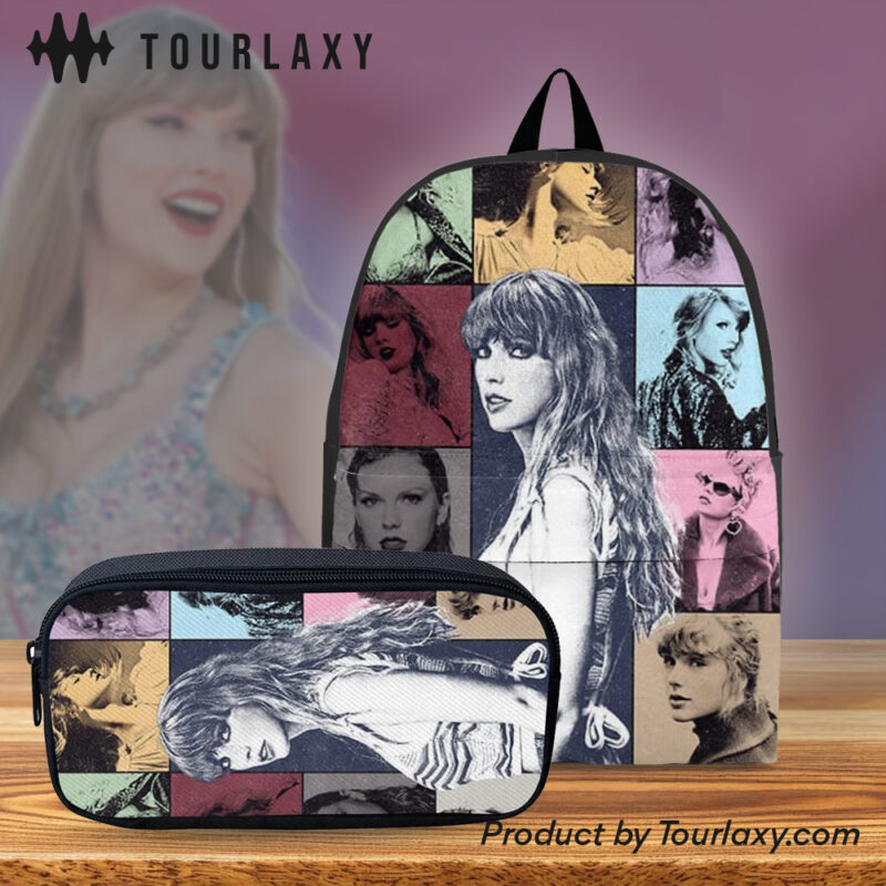Taylor Swift 8 - Combo Backpack and Pencil Case