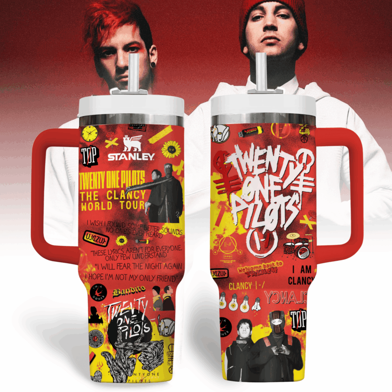 Twenty One Pilots Custom V9 - Tumbler 40 Oz