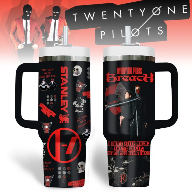 Twenty One Pilots Custom V10 - Tumbler 40 Oz