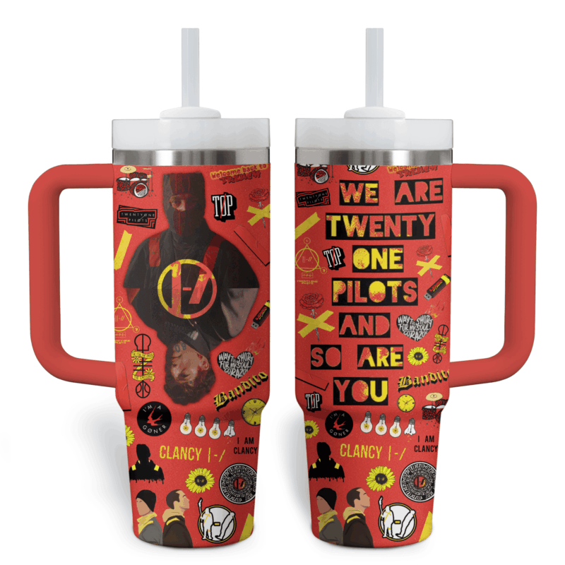 Twenty One Pilots Custom V13 - Tumbler 40 Oz
