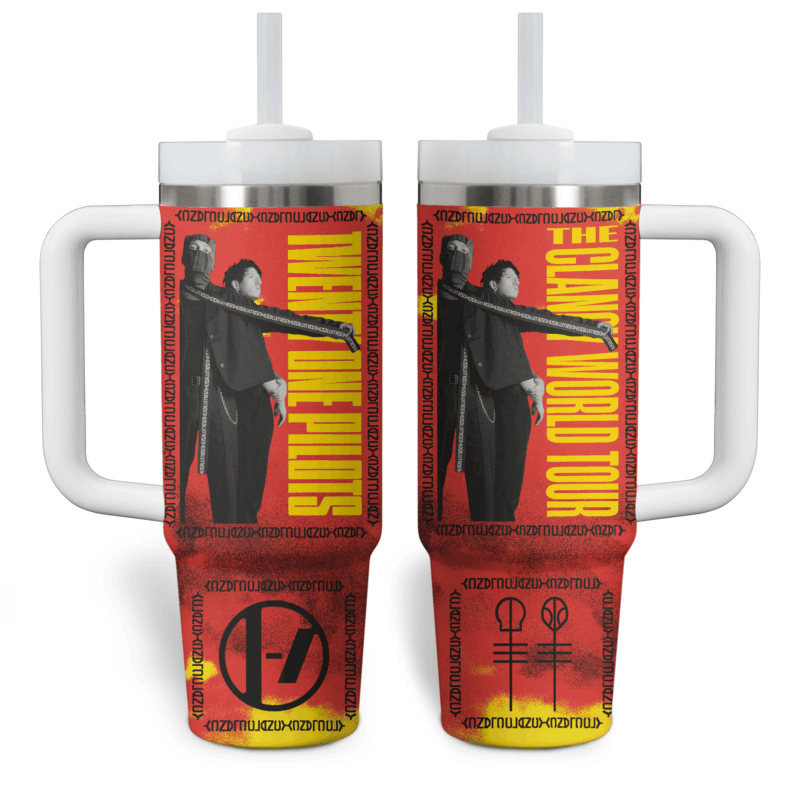 Twenty One Pilots Custom V12 - Tumbler 40 Oz