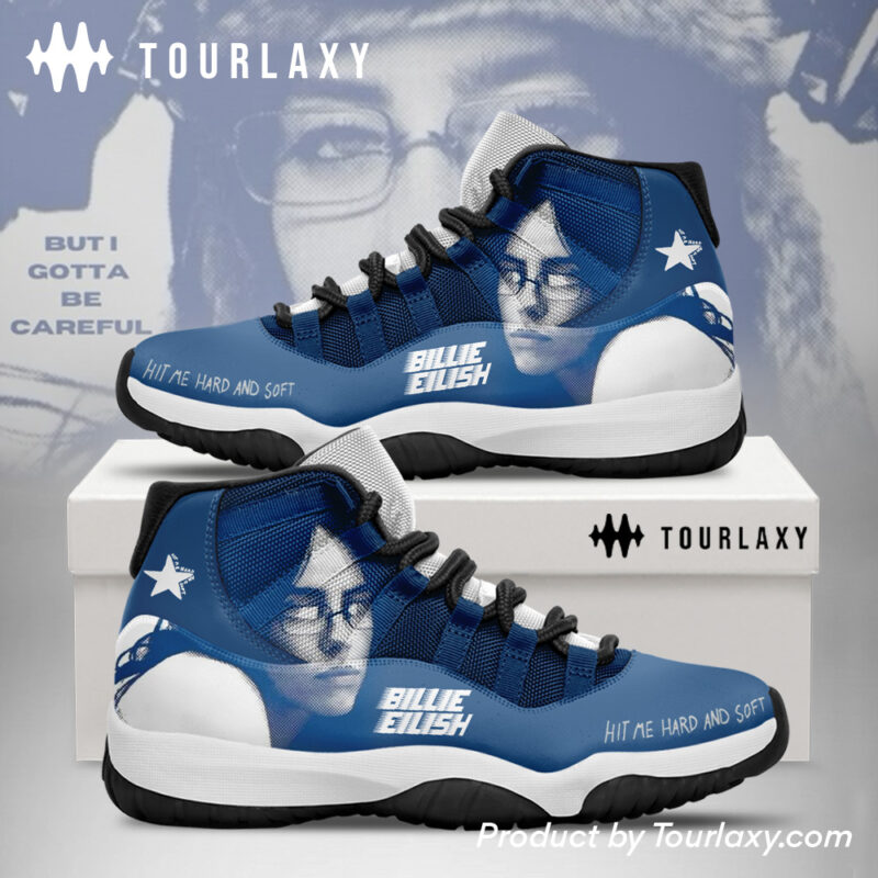 Blue - Billie Eilish J11 Shoes For Fan