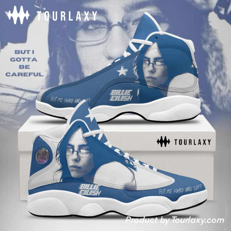 Blue - Billie Eilish J13 Shoes For Fan
