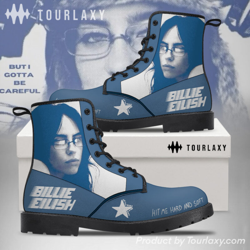 Blue - Billie Eilish Boots Shoes Gift Idea