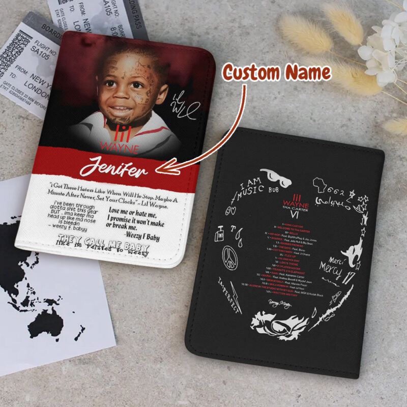 Lil Wayne Passport Cover ? Unique Travel Style for Hip-Hop Heads