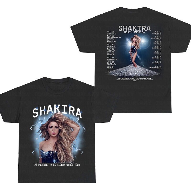 Shakira V2- Las Mujeres Ya No Lloran World Tour T Shirt