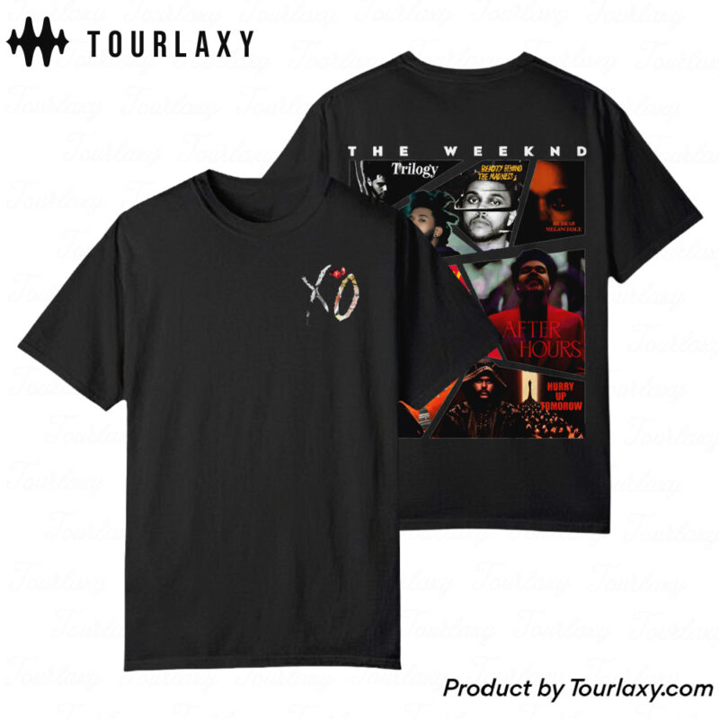 XO V9 - The Weeknd Hurry Up Tomorrow Tour T Shirt
