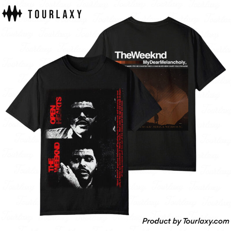 XO V4 - The Weeknd Hurry Up Tomorrow Tour T Shirt