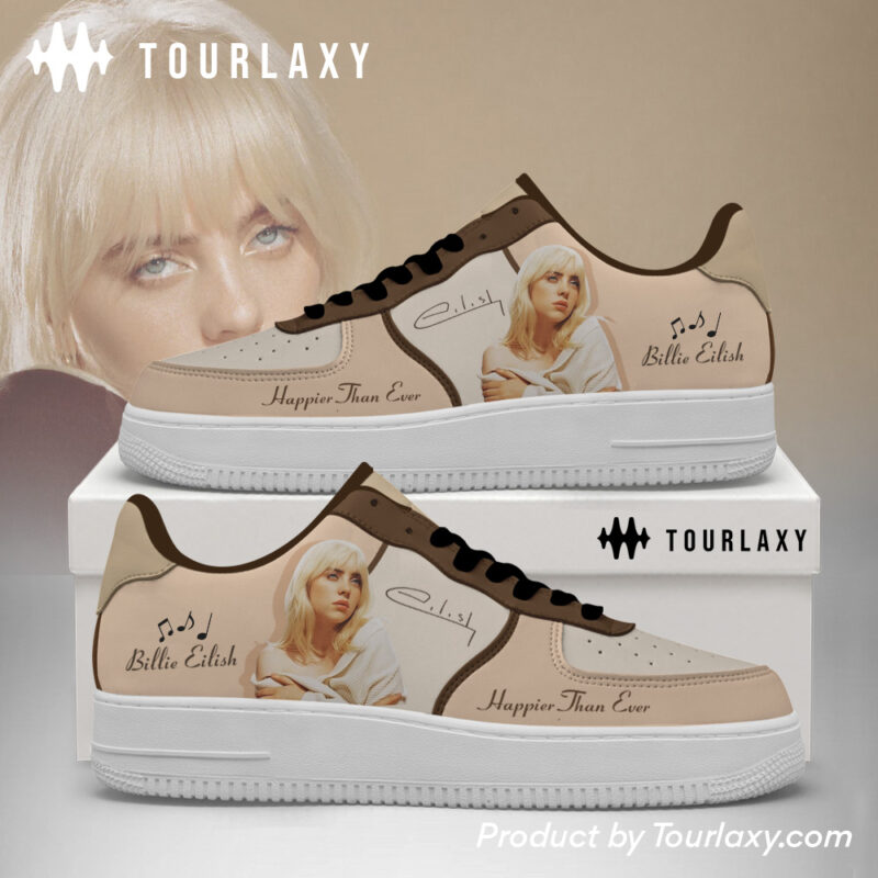 Happier Than Ever - Billie Eilish Tour NAF Shoes