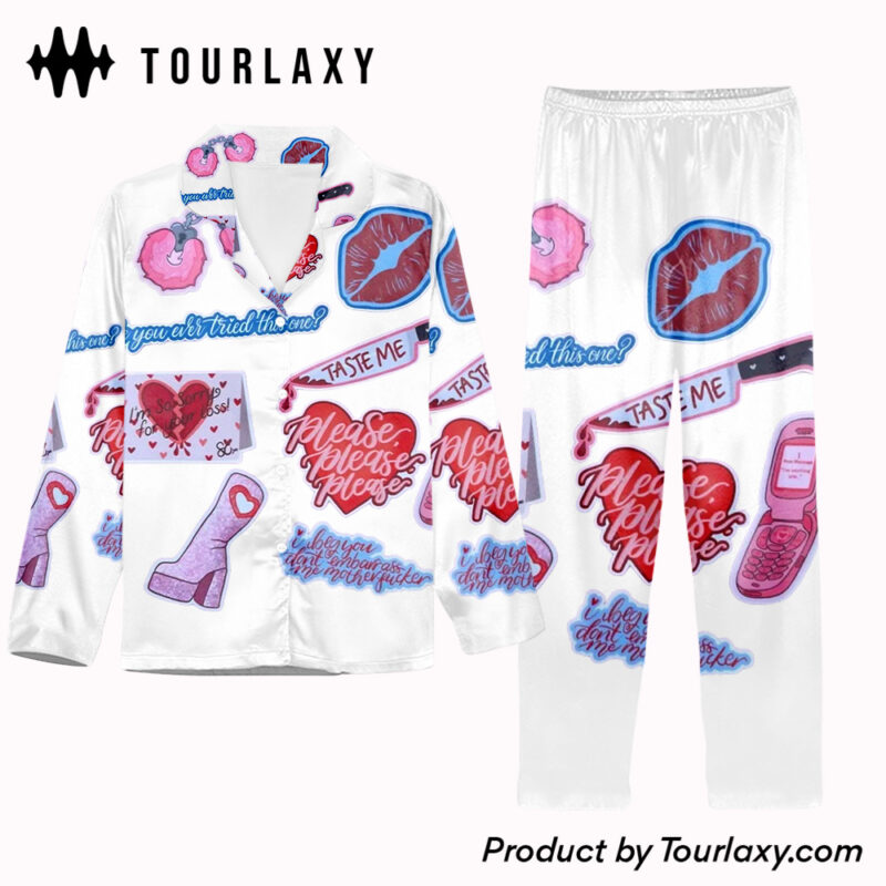 Short N Sweet V1 - Sabrina Carpenter Long Pajamas Adults Set