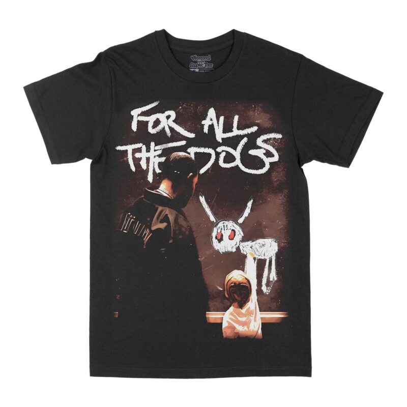 Drake For All The Dogs V2 - Rap T-shirt, Hip-hop Style
