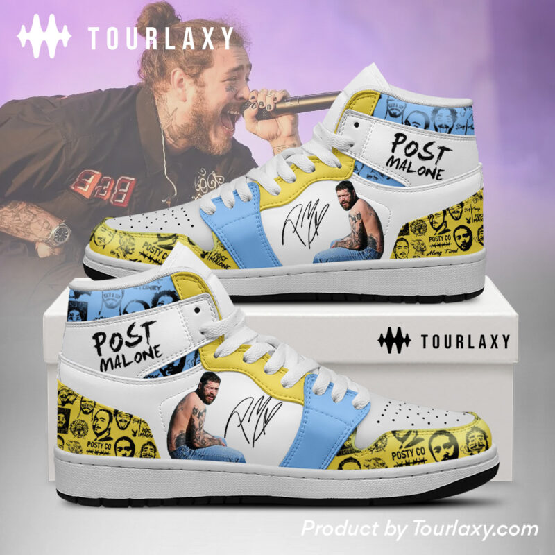 Alway Tired - Post Malone J1 Shoes Tourlaxy