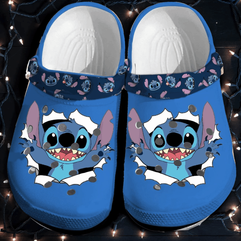 Lilo & Stitch Cartoon Clog Shoes - Tourlaxy
