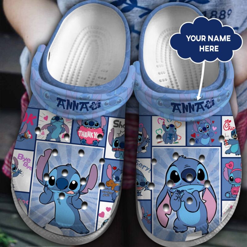 Lilo and Stitch Movie Clogs Shoes Comfortable - Tourlaxy