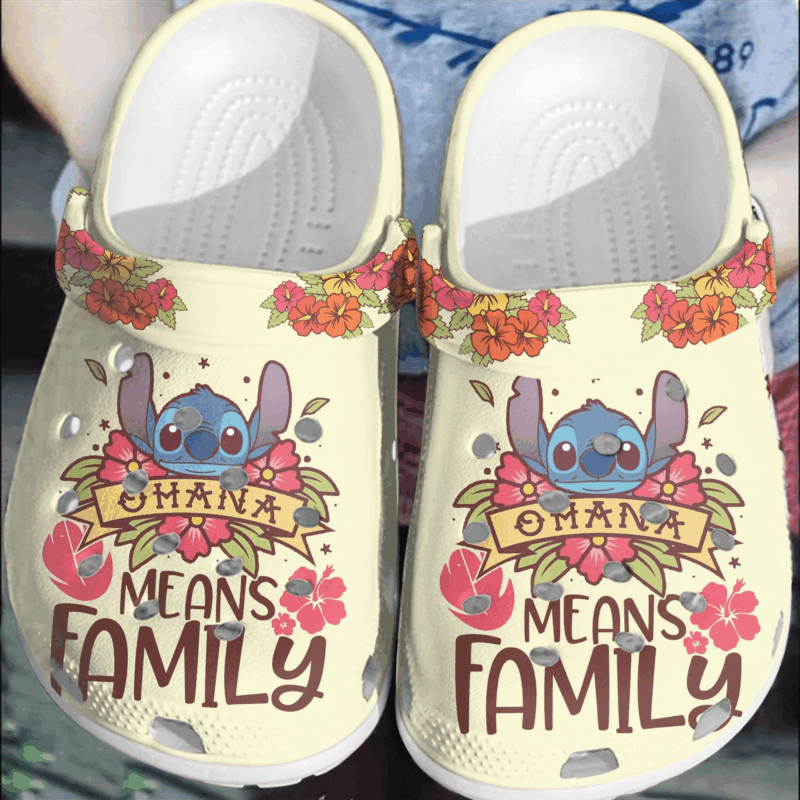 Lilo And Stitch Clogs Crocband Shoes V2 - Tourlaxy