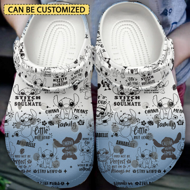 Lilo And Stitch Cartoon Clogs Shoes V11 - Tourlaxy