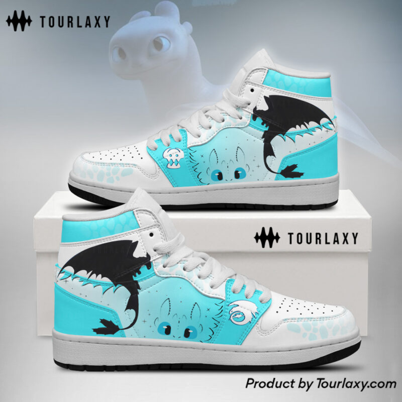 Light Fury - How to Train Your Dragon J1 Shoes