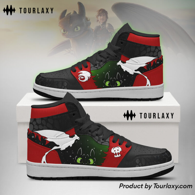 Toothless - How to Train Your Dragon J1 Shoes