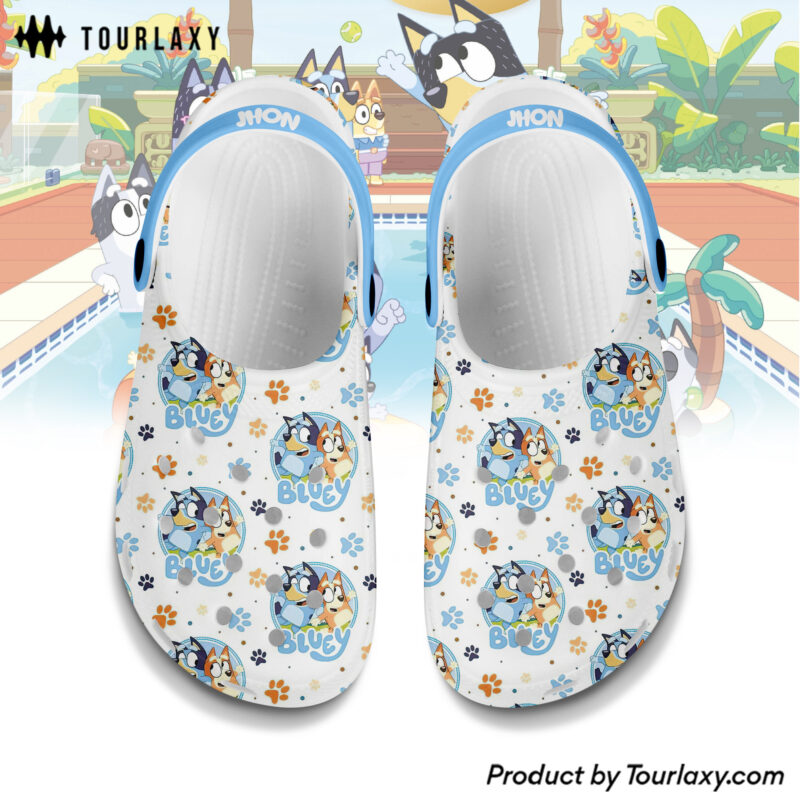 Bluey C3 - Bluey Cartoon Clogs Tourlaxy