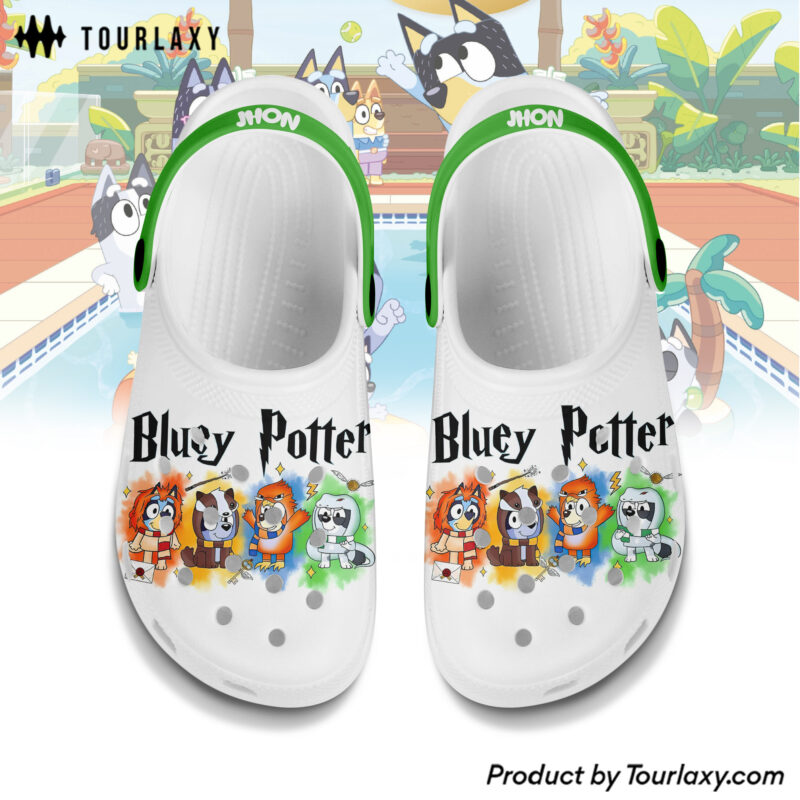 Bluey Potter - Bluey Cartoon Clogs Tourlaxy