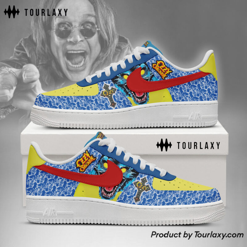 Ozzy Style - Ozzy Osbourne AF1 Shoes