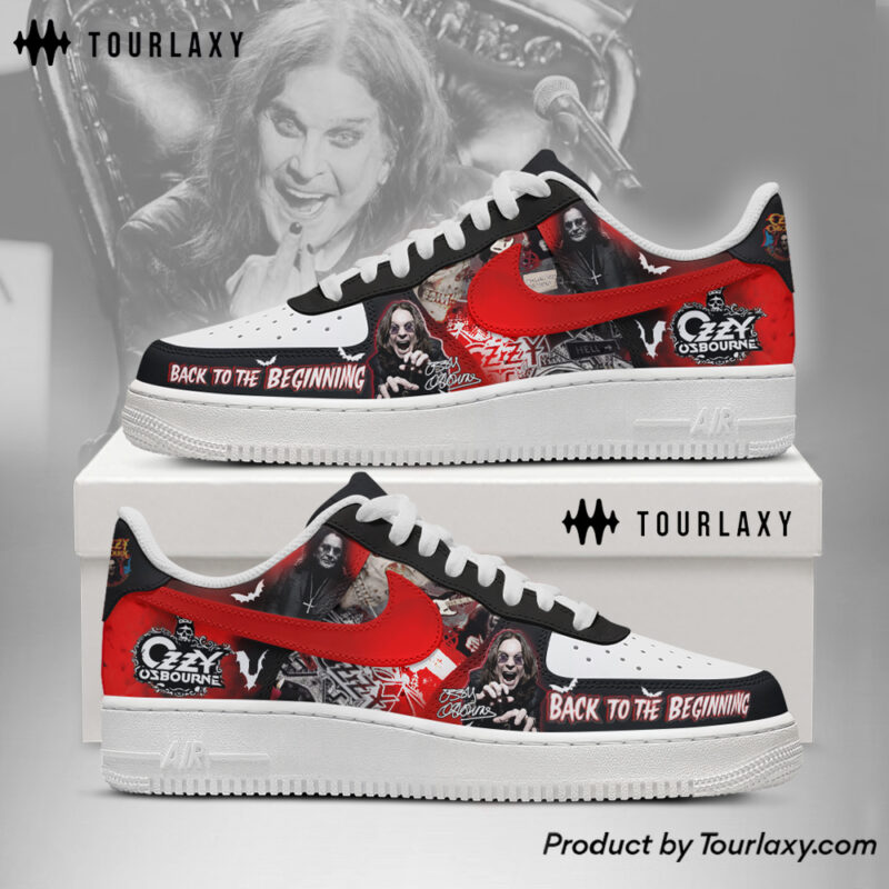 Back To The Begin - Ozzy Osbourne AF1 Shoes