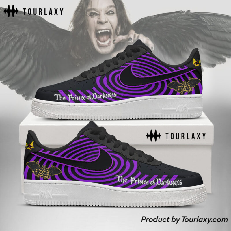 Purple - Ozzy Osbourne AF1 Shoes