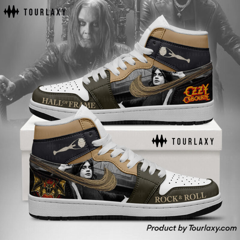 Rock and Roll - Ozzy Osbourne J1 Shoes