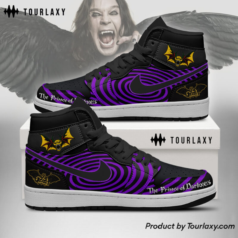 Purple - Ozzy Osbourne J1 Shoes