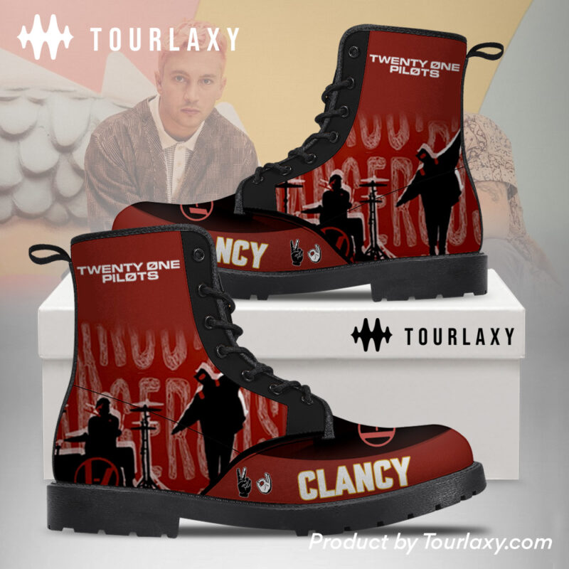 Clancy Tour V2 - Twenty One Pilots Boot Shoes
