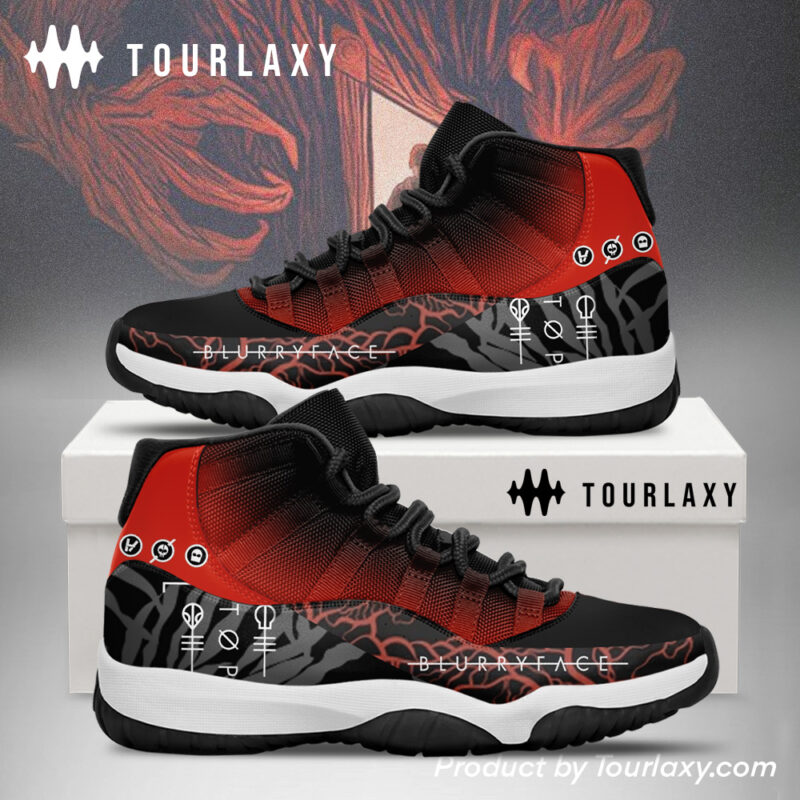Blurry Face - Twenty One Pilots J11 Shoes