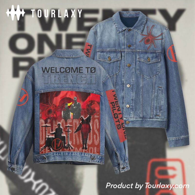 Trench - Twenty One Pilots Denim Jacket
