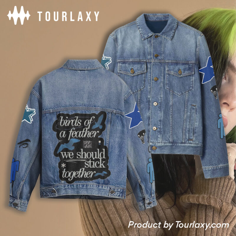Blue Bilie - Billie Eilish Denim Jacket