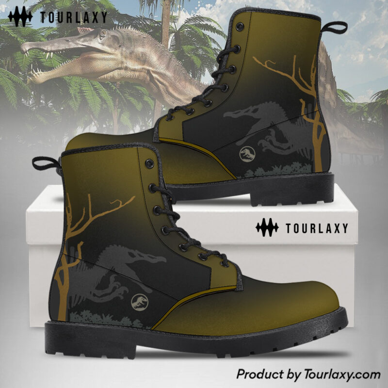 Rebirth - Jurassic Park Leather Boots