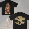 Black So Close - Tate Mcrae T Shirt Double-Printed