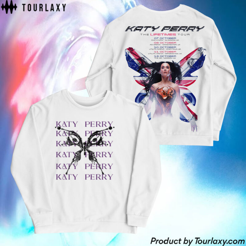 Butterfly - Katy Perry Sweater Printed