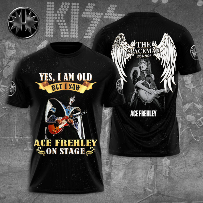KISS x Ace Frehley 3D Shirt V33