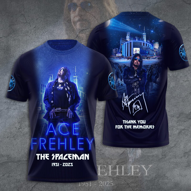 KISS x Ace Frehley 3D Shirt V28