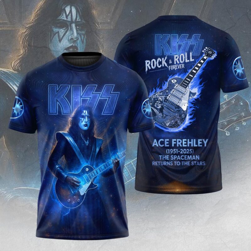 KISS x Ace Frehley 3D Shirt V17