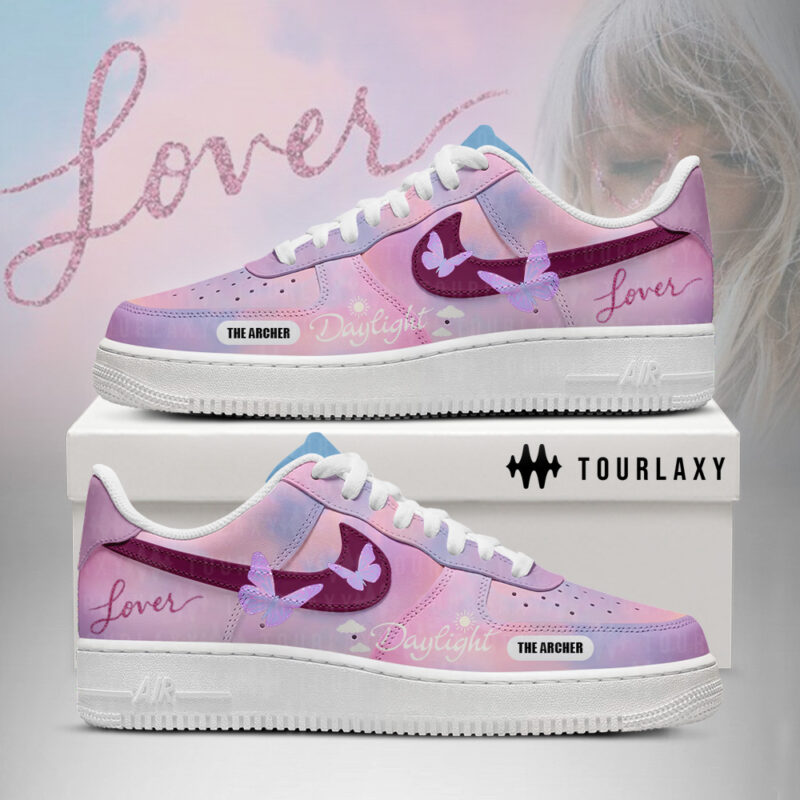Lover - Taylor Swift Albums AF1 Shoes