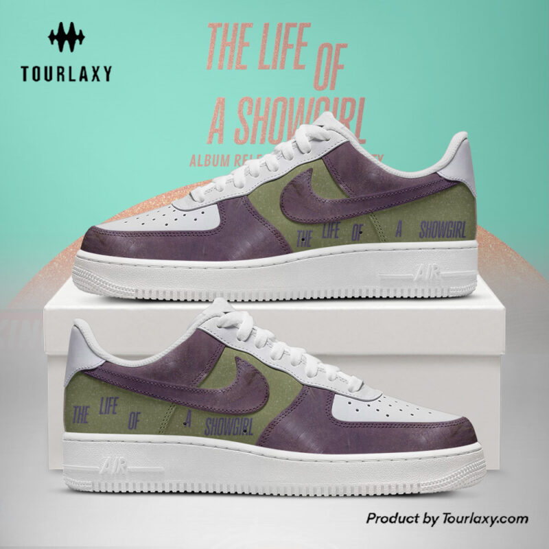 Purple - Taylor Swift AF1 Print Shoes