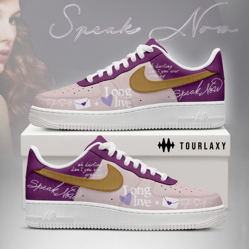 Speak Now - Taylor Swift Albums AF1 Shoes