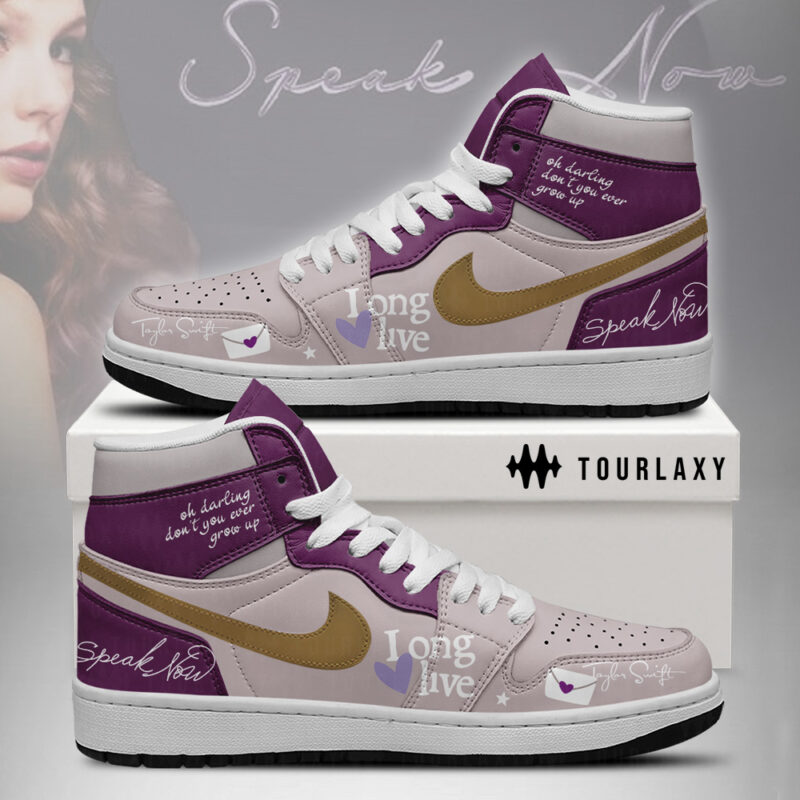 Speak Now - Taylor Swift Albums J1 Shoes