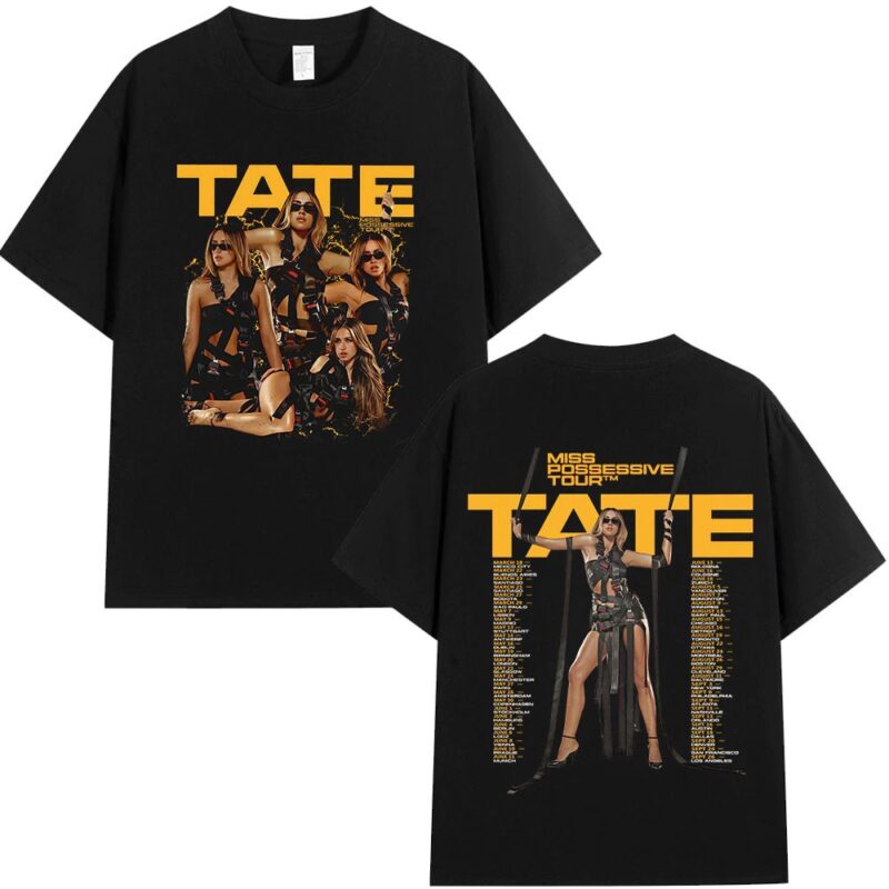 Street - Tate Mcrae T Shirt Double-Printed