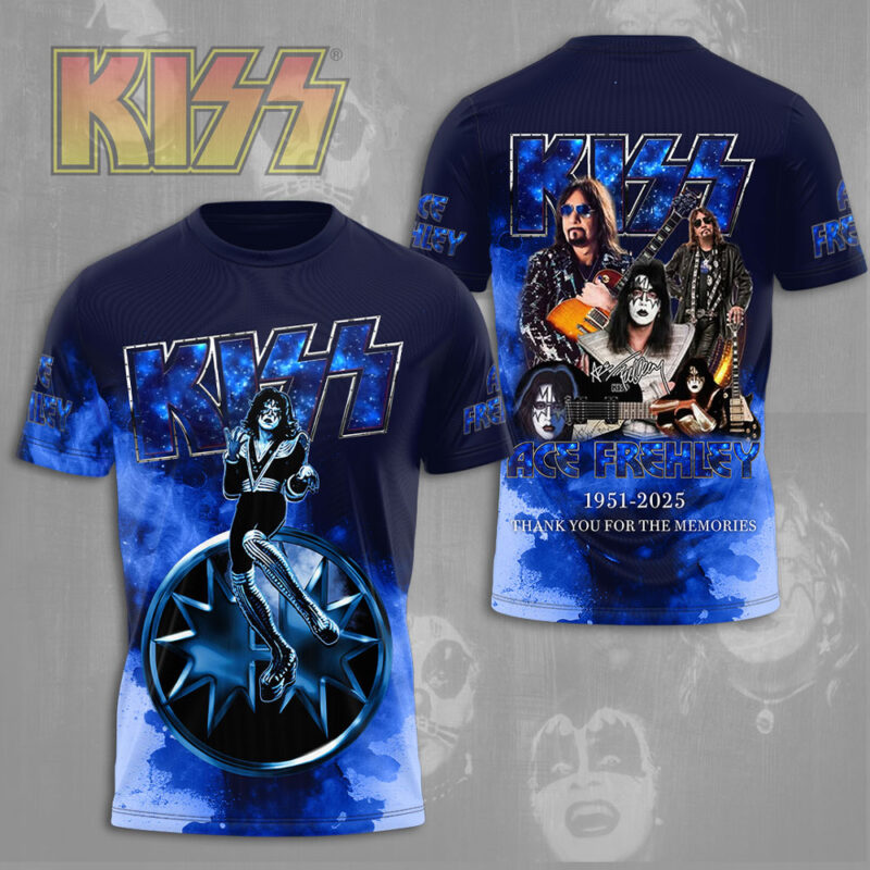 KISS x Ace Frehley 3D Shirt V23