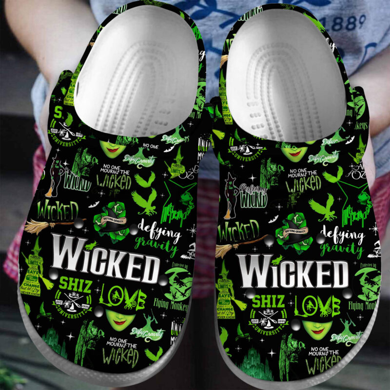 Wicked Music Crocs Crocband Clogs Shoes Comfortable For Men Women and Kids -