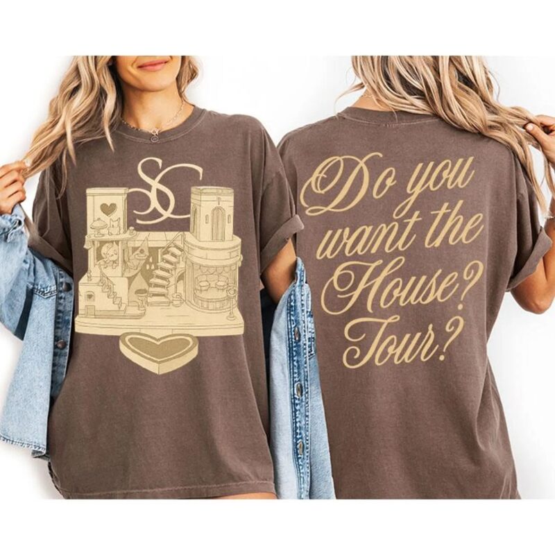 Do You Want the House Tour - Sabrina Carpenter Comfort Colors T-shirt 2