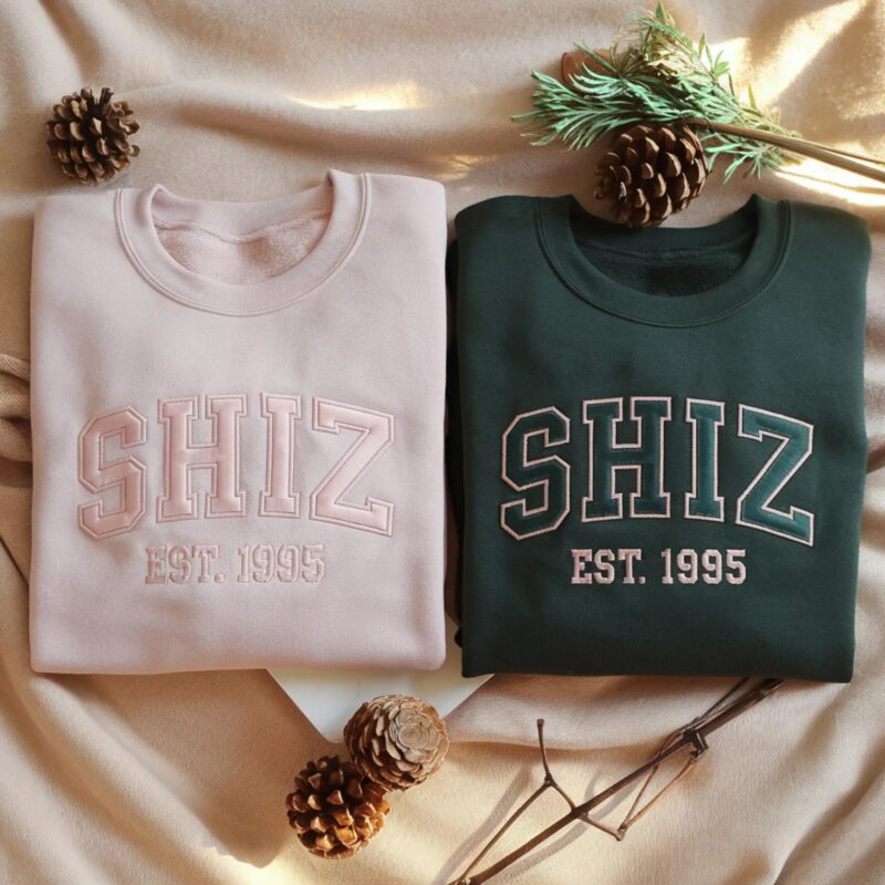 Shiz University Embroidered Sweatshirt, Wizard Movie Merch, Christmas Gift