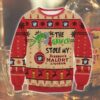 BG The Grinch Stole Malort Ugly Christmas Sweater , Bold & Festive
